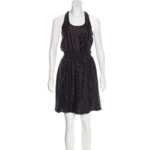 LoveShackFancy Silk Star Racerback Dress